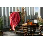 Флисовый плед WARM&PEACE, розовый (коралловый)