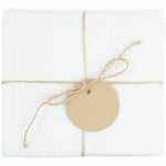 Набор кухонных полотенец GOOD WIPE, белый с белым