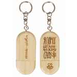 Флешка BAMBOO, 16 Гб