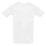 Футболка унисекс SPORTY 140 белая, размер XXS