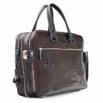 Сумка мужская для ноутбука PIQUADRO BLUE SQUARE, коричневая