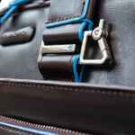 Сумка мужская для ноутбука PIQUADRO BLUE SQUARE, коричневая