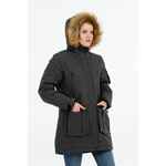 Парка женская EXPLORER серый меланж, размер M