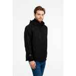 Ветровка мужская STRATUS черная, размер S