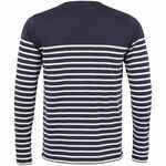 Футболка мужская с длинным рукавом MATELOT LSL MEN, темно-синяя с белым, размер M