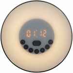 Лампа-колонка DREAMTIME для пробуждения светом и музыкой, черная