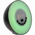 Лампа-колонка DREAMTIME для пробуждения светом и музыкой, черная