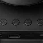 Лампа-колонка DREAMTIME для пробуждения светом и музыкой, черная