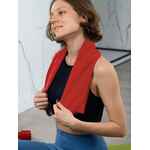 Спортивное полотенце VIGO SMALL, красное