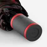 Зонт складной AOC MINI с цветными спицами, красный