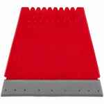 Скребок с водосгоном SNOWIE, красный