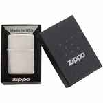 Зажигалка ZIPPO ARMOR BRUSHED, матовая серебристая