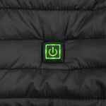 Куртка с подогревом THERMALLI MERIBELL черная, размер S