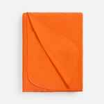 Флисовый плед WARM&PEACE XL, оранжевый