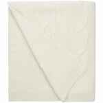 Плед DANTEL, молочно-белый