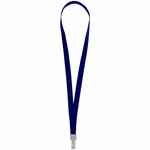 Карман для пропуска с лентой STAFF, синий