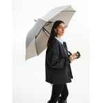 Зонт-трость WIND, серебристый