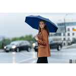 Зонт складной BASIC, темно-синий