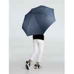 Зонт складной FIBER, темно-синий