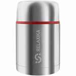 Термос для еды RELAXIKA 700, в чехле, стальной