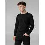 Футболка с длинным рукавом LEHTA, черная, размер S