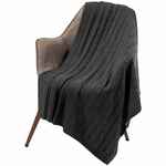 Плед TRENZA, темно-серый