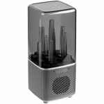 Беспроводная колонка с подсветкой CITYSOUND, черная