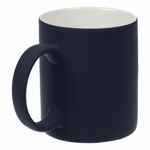 Кружка PROMO SOFT с покрытием софт-тач, темно-синяя