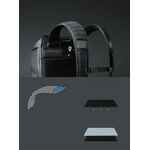 Рюкзак FLIPPACK, черный с зеленым