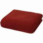 Плед SHEERNESS, коричневый (терракота)