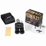 Бинокль ATOM 8X, линзы 21 мм