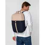 Рюкзак COOLSTUFF, темно-синий с бежевым