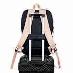 Рюкзак COOLSTUFF, темно-синий с бежевым