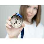 Медаль REGALIA, большая, серебристая