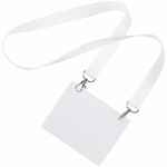 Карман для бейджа LUCID, горизонтальный, из фактурного ПВХ