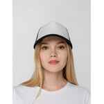 Бейсболка SUNBREAKER, черная с белым