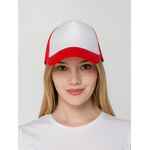 Бейсболка SUNBREAKER, красная с белым