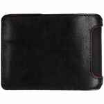 Портмоне ARRIVAL, черное с красным