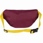 Поясная сумка детская KIDDO, бордовая с серым