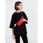 Спортивная поясная сумка RUN FOR FUN, красная