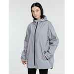 Парка MANIFEST из светоотражающей ткани, серая, размер XS/S