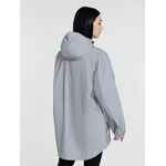 Парка MANIFEST из светоотражающей ткани, серая, размер XS/S