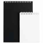 Блокнот DALI в клетку, черный