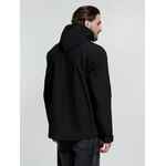 Куртка софтшелл мужская ZAGREB, черная, размер S