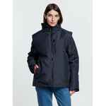 Куртка-трансформер унисекс ASTANA, темно-синяя, размер S