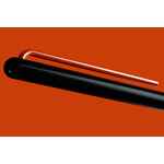 Карандаш GRAFEEX в чехле, черный с красным