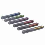 Карандаш GRAFEEX в чехле, черный с желтым