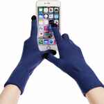 Перчатки сенсорные URBAN FLOW, темно-синий меланж, размер S/M