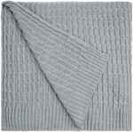 Плед SLUMBERLAND, серебристо-серый меланж