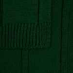 Плед BAMBOLAY, темно-зеленый